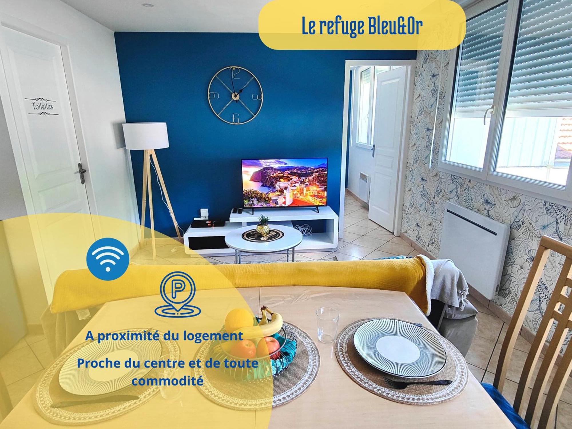 Le Refuge Bleu Et Or